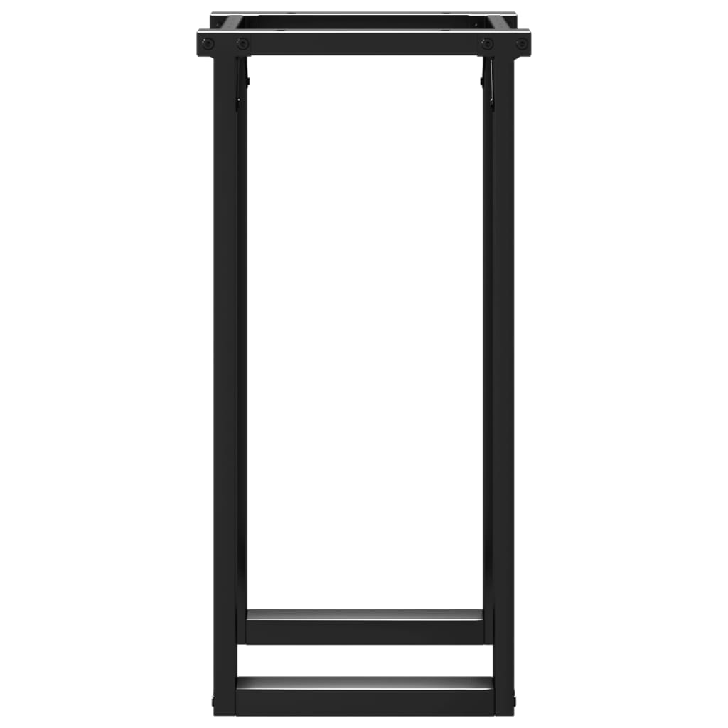 dining table frame in O-shape 40x40x73 cm steel