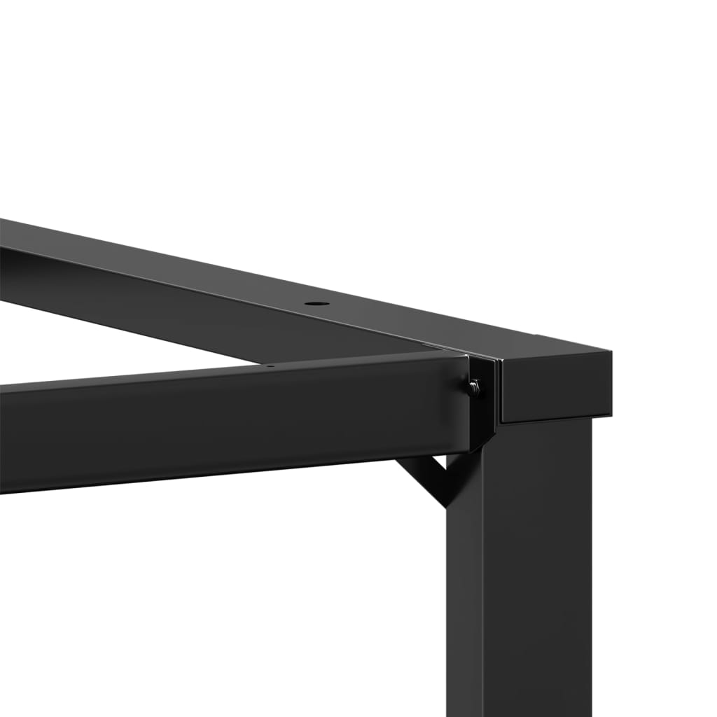 dining table frame in O-shape 70x70x73 cm steel